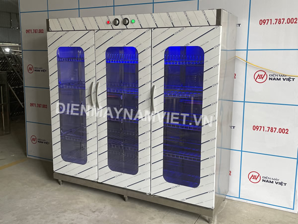 Ảnh thực tế tủ sấy bát công nghiệp 3 cánh