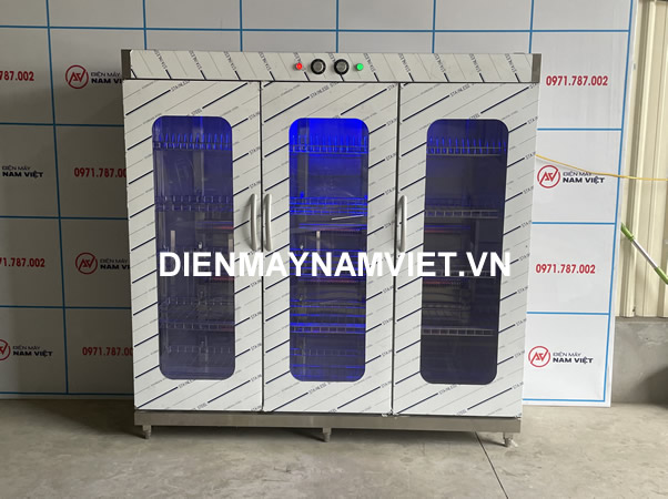 Ảnh thực tế tủ sấy bát công nghiệp 3 cánh