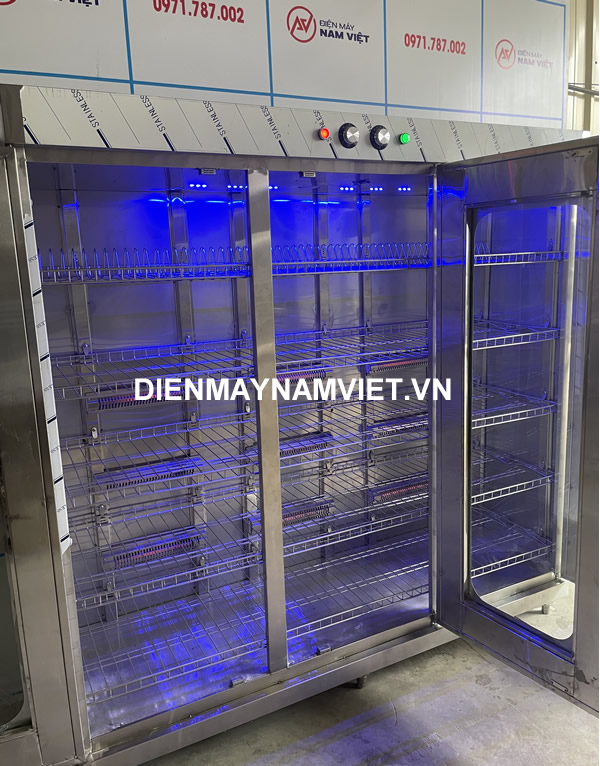 Ảnh thực tế tủ sấy bát công nghiệp 3 cánh