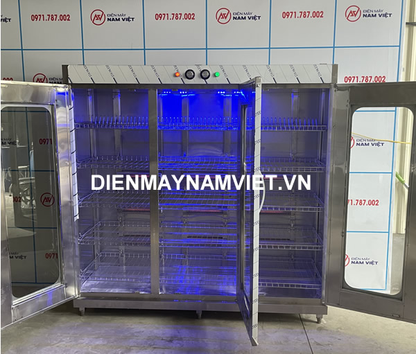 Ảnh thực tế tủ sấy bát công nghiệp 3 cánh