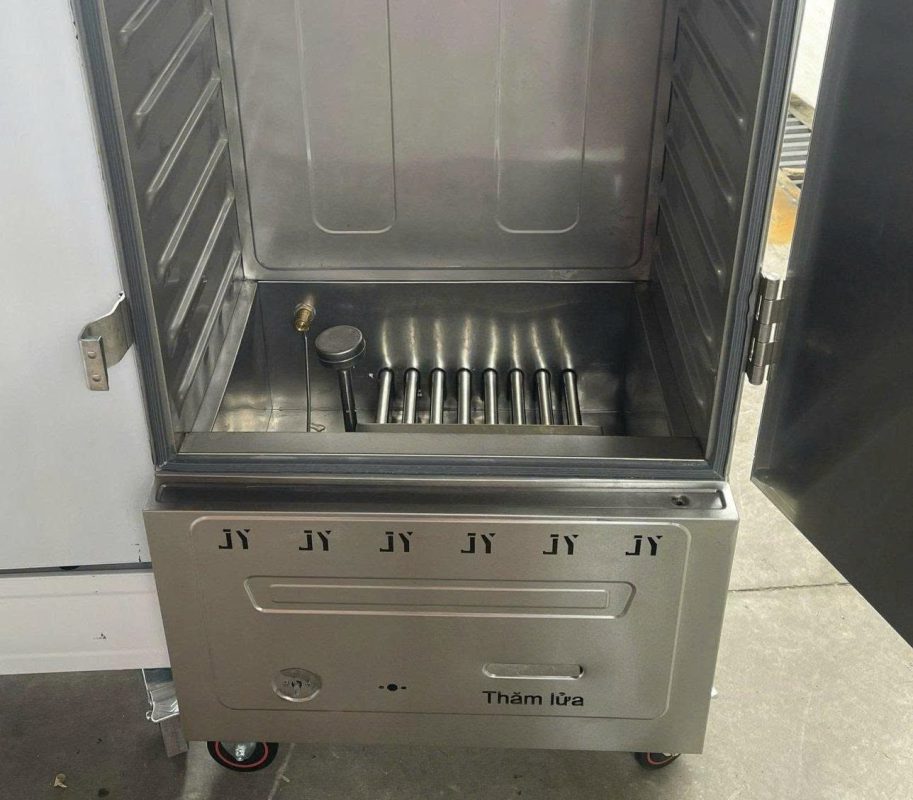 Bên trong tủ công nghiệp gas