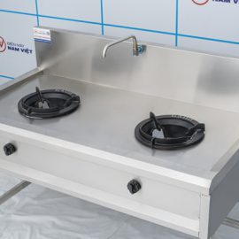 Bếp á công nghiệp 2 họng
