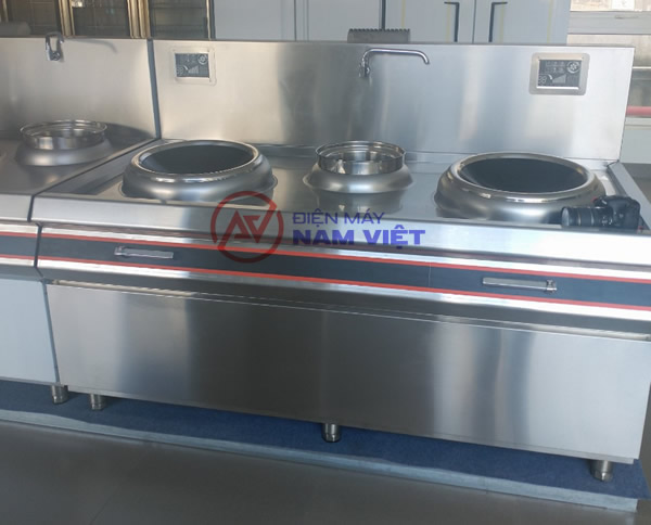 Bếp từ công nghiệp đôi mặt lõm