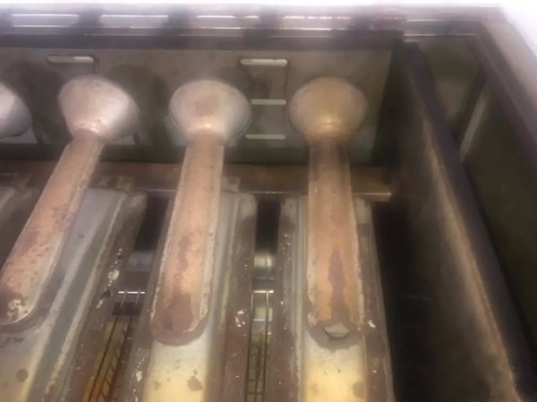 Họng lò nướng bằng tôn mạ kẽm