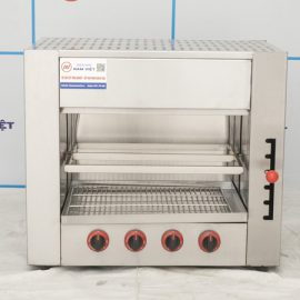 Lò nướng salamander 4 họng gas