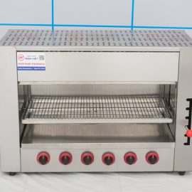 Lò nướng salamander 6 họng gas