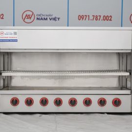 Lò nướng salamander 8 họng gas