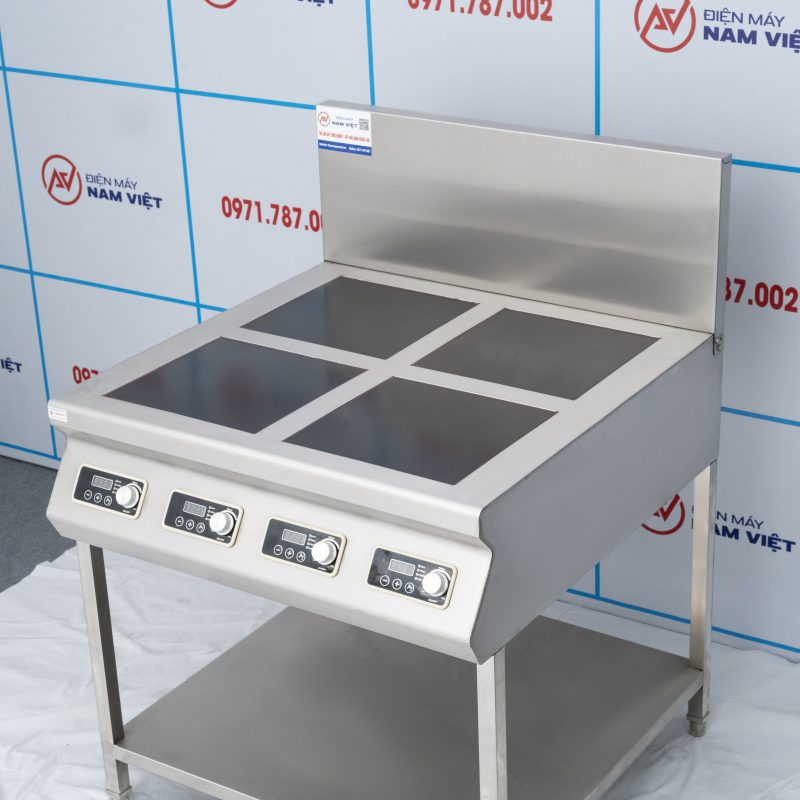 Hình ảnh thực tế bếp âu 4 họng điện từ