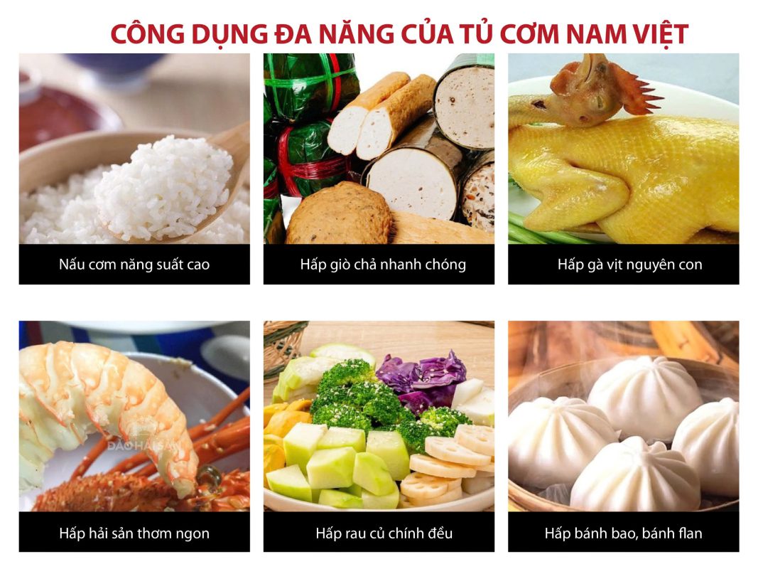 Công dụng đa năng của Tủ cơm Nam Việt