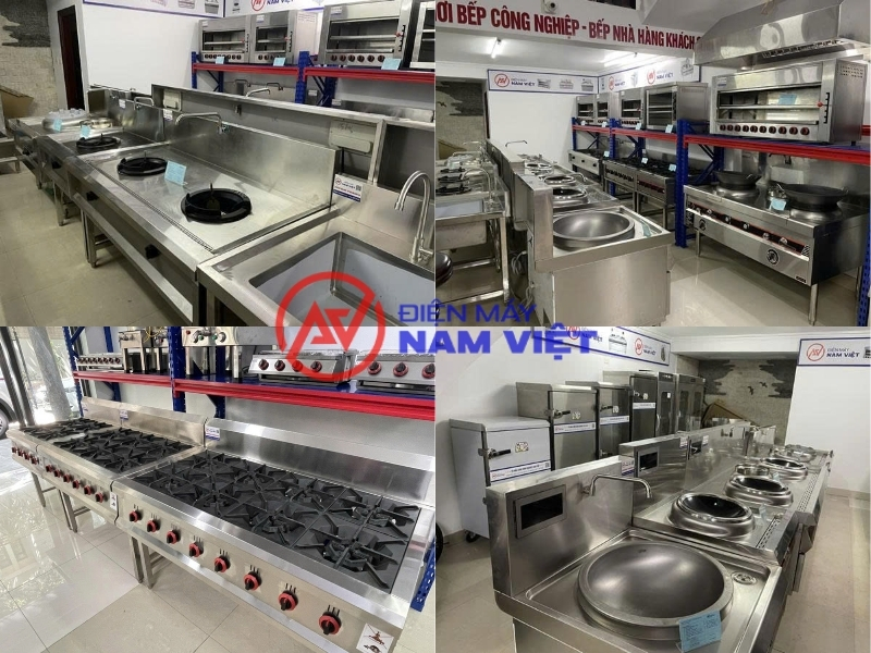 Hình ảnh bếp âu Nam Việt tại Showroom