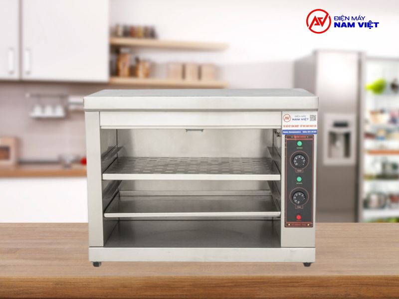 Cấu tạo lò nướng salamander điện
