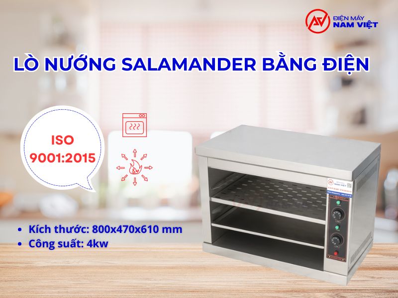 Lò nướng Salamander bằng điện