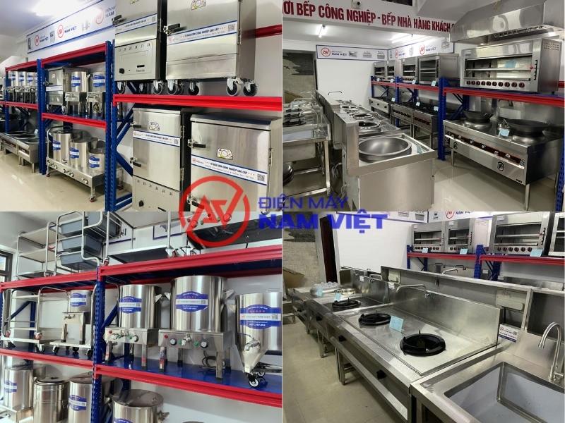 Lò nướng Salamander tại showroom