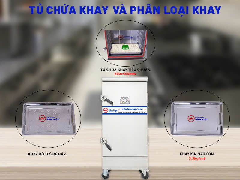 Tủ chứa khay và phân loại khay