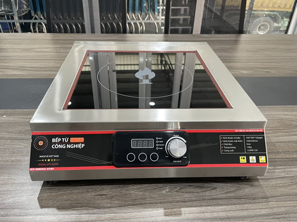 Bếp từ công nghiệp 3500w mặt phẳng
