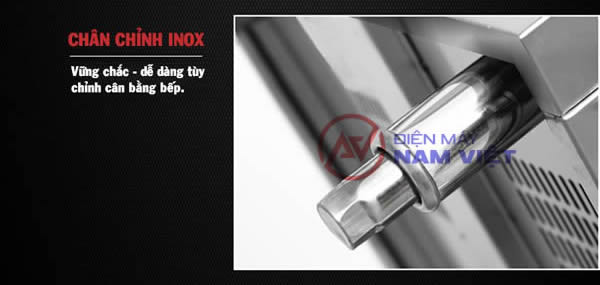 Chân chỉnh inox chắc chắn