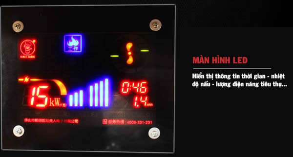 Màn hình LED hiển thị rõ nét
