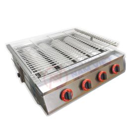Bếp nướng gas 4 họng dài