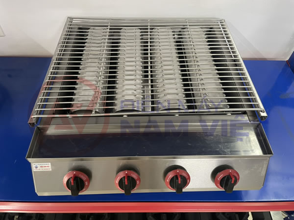 Bếp nướng gas 4 họng dài