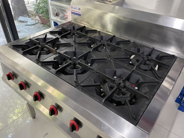 Bếp âu 6 họng gas Nam Việt