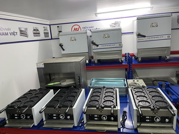 Máy làm bánh đồng xu 10 won tại Điện Máy Nam VIệt