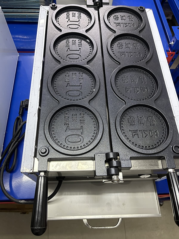 Máy làm bánh phô mai đồng xu Điện Máy Nam Việt