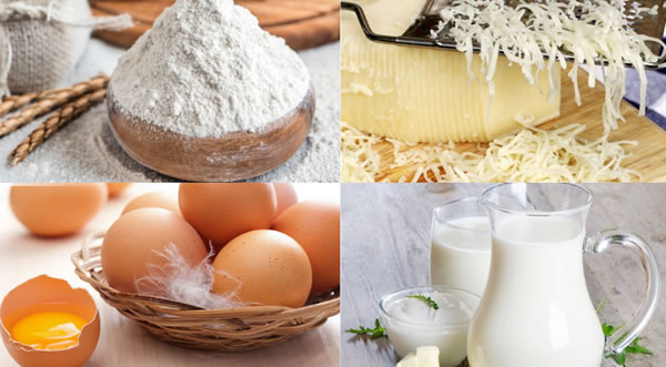 Nguyên liệu làm bánh phô mai đồng xu hàn quốc