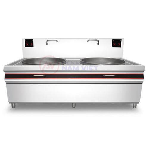 Bếp từ đôi xào trực tiếp phi 800 - 15kW