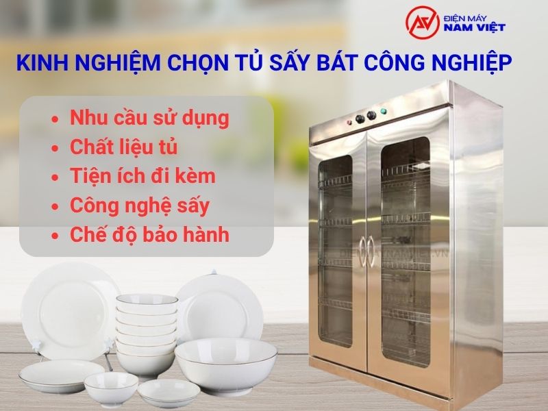 Kinh nghiệm lựa chọn tủ sấy bát