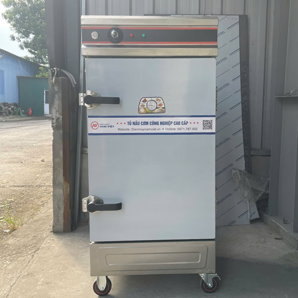 Tủ cơm công nghiệp 10 khay có điều khiển