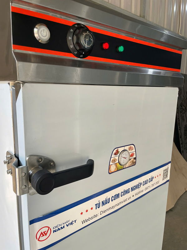 Bảng điều khiển tủ cơm công nghiệp 12 khay điện