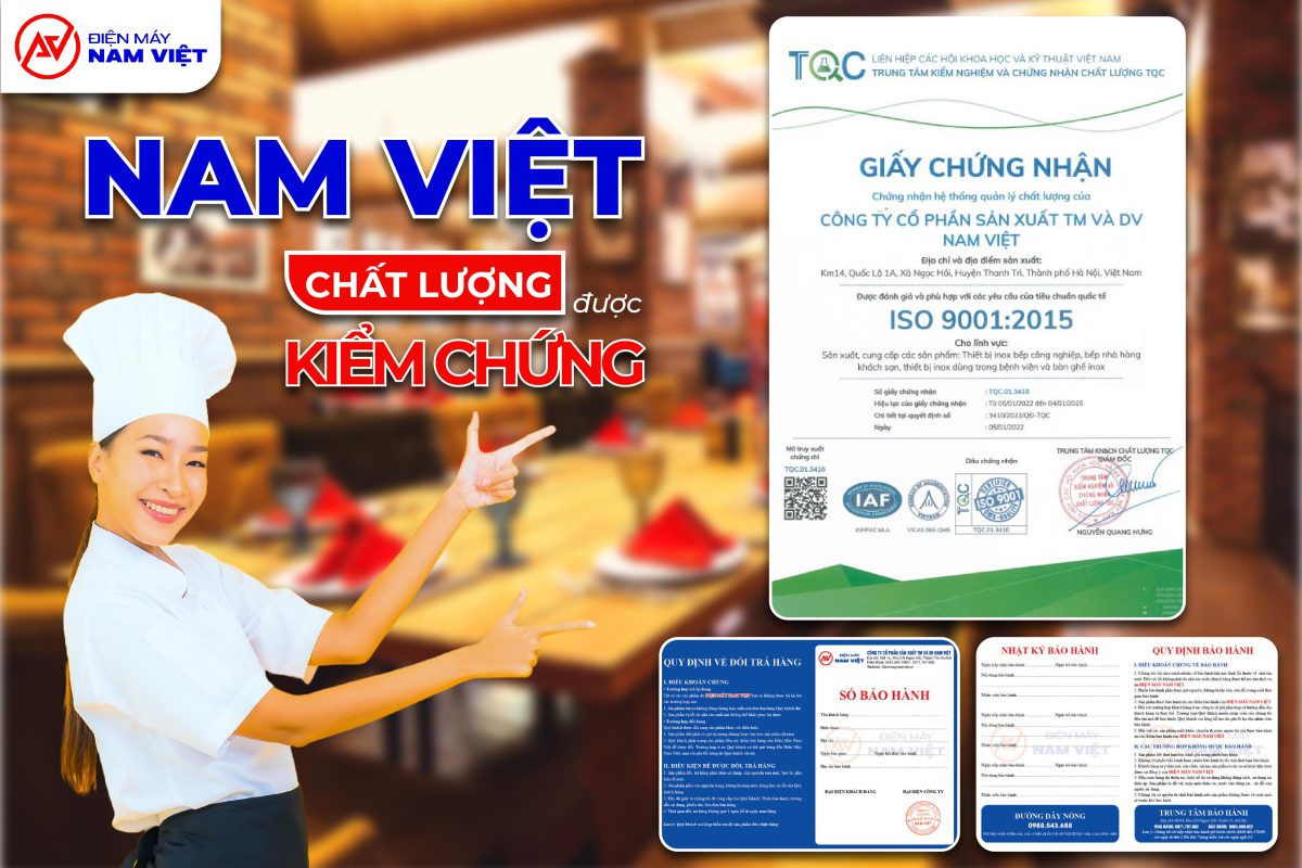 Tại sao nên lựa chọn bếp Á công nghiệp của Nam Việt