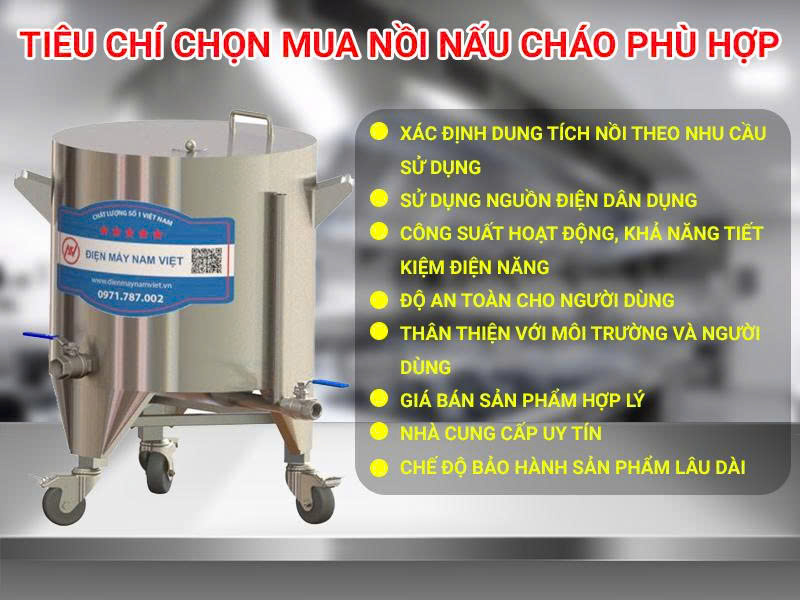 Tiêu chí chọn mua nồi nấu cháo phù hợp để sử dụng