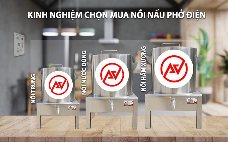 Kinh nghiệm chọn dung tích nồi nấu phở