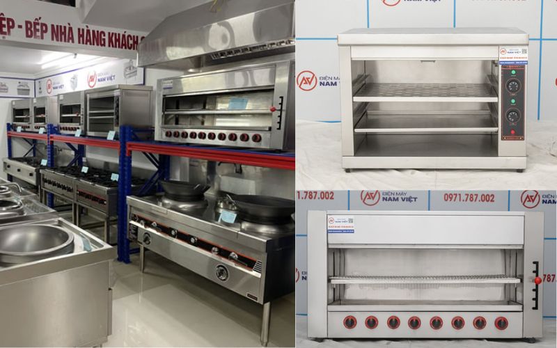 Địa chỉ mua lò nướng Salamander tham khảo