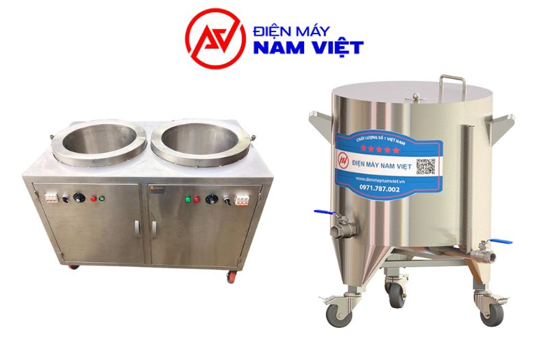 Dung tích nồi nấu cháo phù hợp cho khu công nghiệp và bếp ăn tập thể