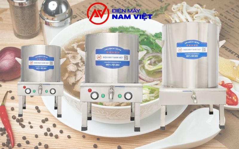 Giới thiệu về nồi nấu phở inox 304 và ưu điểm nổi bật