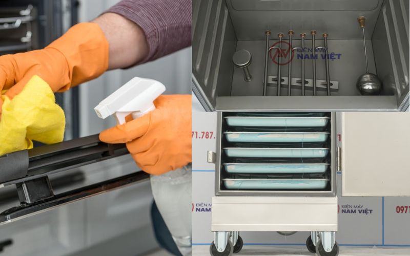 Mẹo bảo quản tủ cơm công nghiệp giúp tăng tuổi thọ