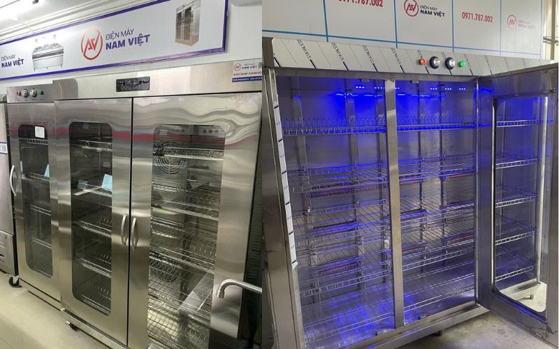 So sánh các dòng máy sấy bát đĩa công nghiệp phổ biến hiện nay