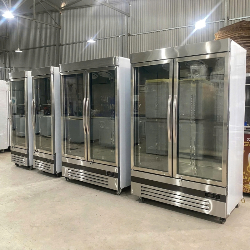 Hình ảnh thực tế tủ cánh kính tại Điện Máy Nam Việt