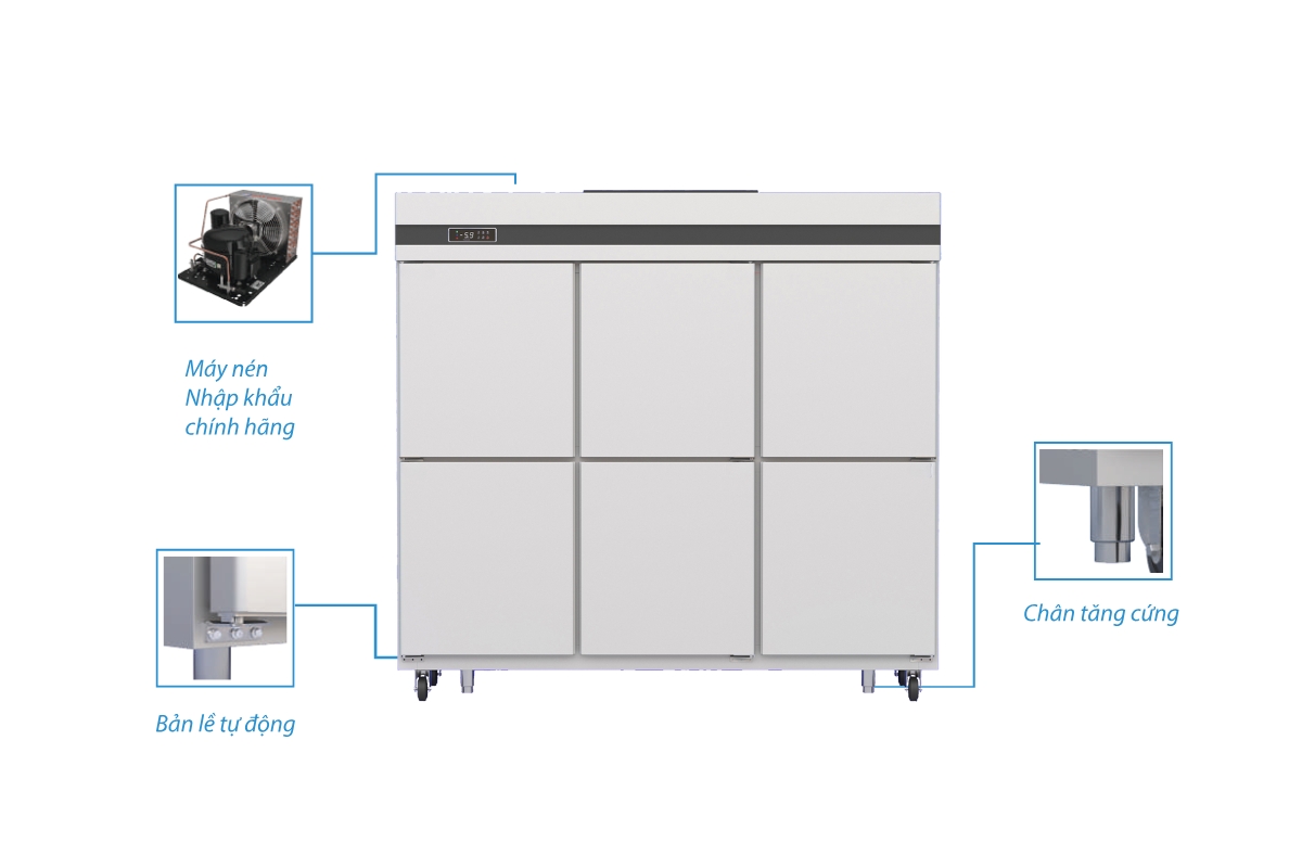 Cấu tạo tủ cánh inox
