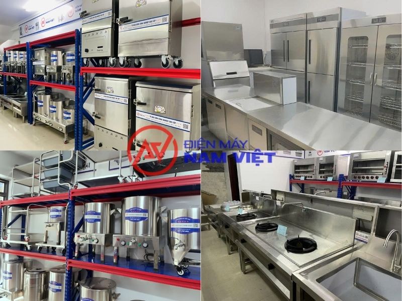 Hình ảnh tủ đông, tủ mát tại showroom Điện Máy Nam Việt