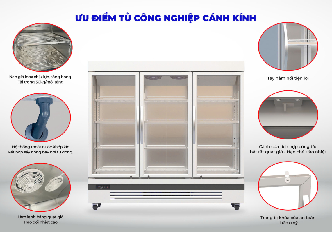 Ưu điểm tủ cánh kính