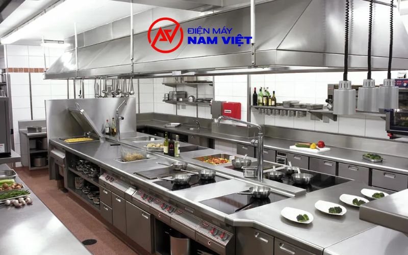 Xu hướng thiết bị bếp công nghiệp tiết kiệm năng lượng năm 2026