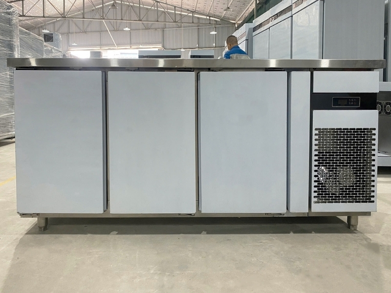 Hình ảnh thực tế bàn đông 3 cánh inox