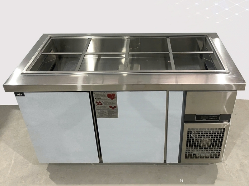 Ảnh thực tế bàn salad Nam Việt