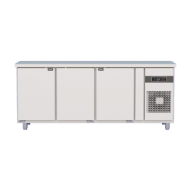 Bàn đông công nghiệp 3 cánh inox 1800x750