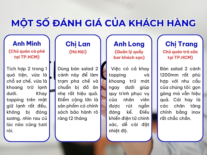 Đánh giá từ khách hàng
