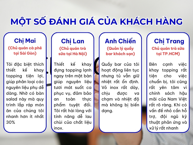 Đánh giá từ khách hàng