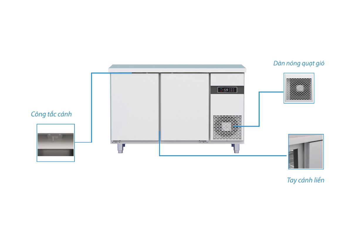 Cấu tạo bàn mát